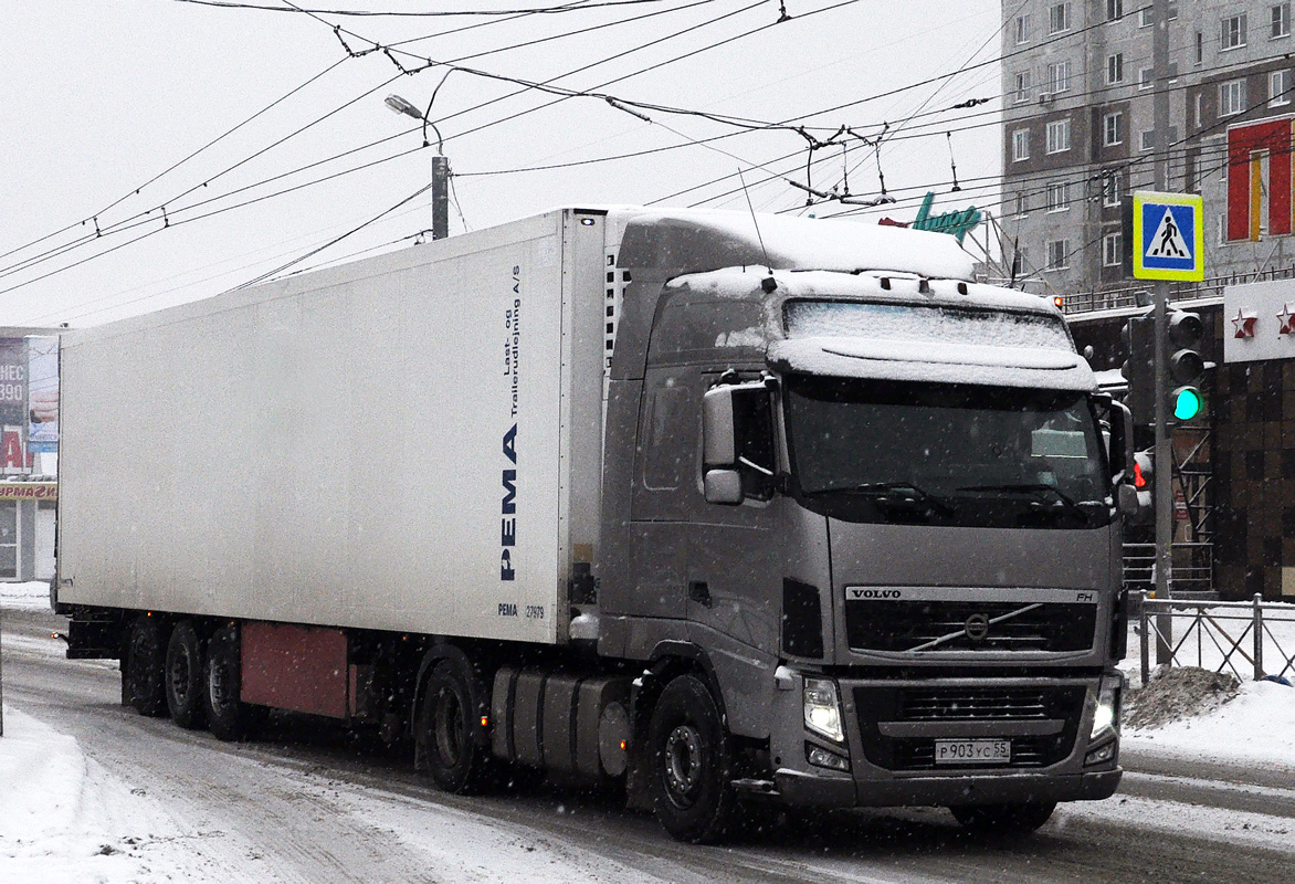 Омская область, № Р 903 УС 55 — Volvo ('2008) FH.440