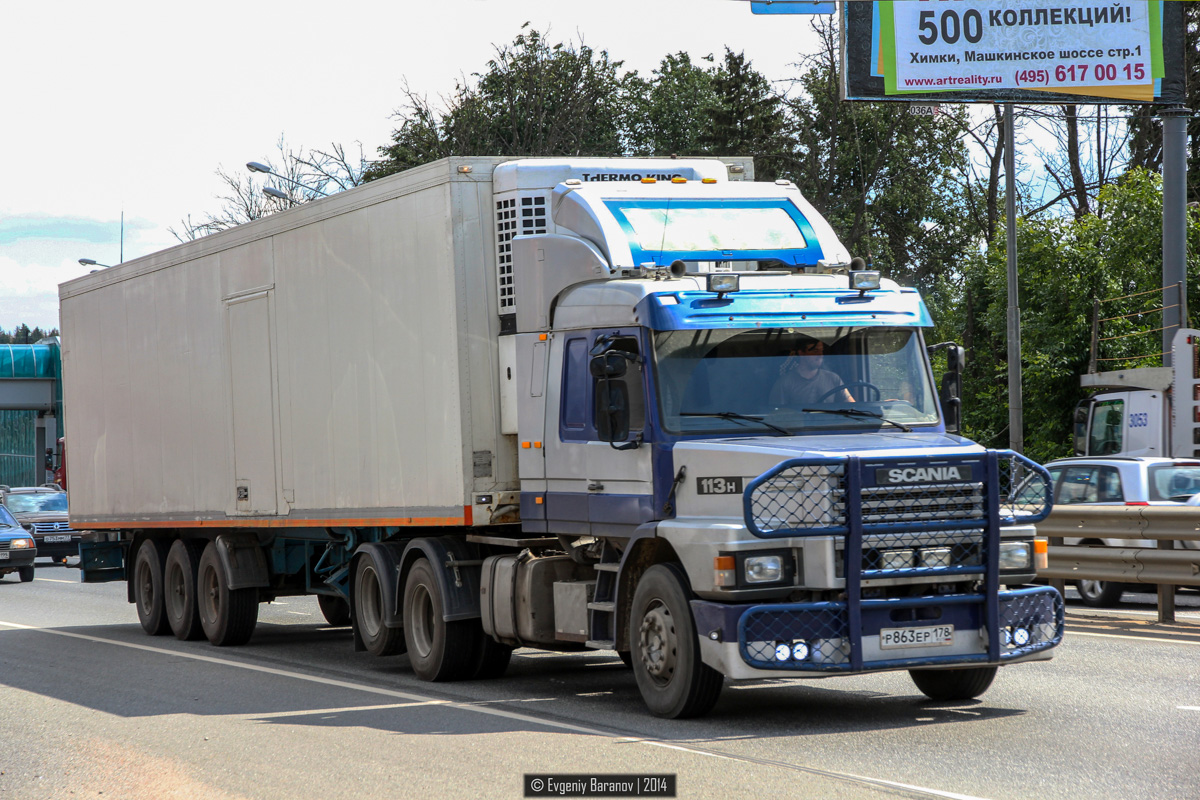 Санкт-Петербург, № Р 863 ЕР 178 — Scania (II) T-Series 113H