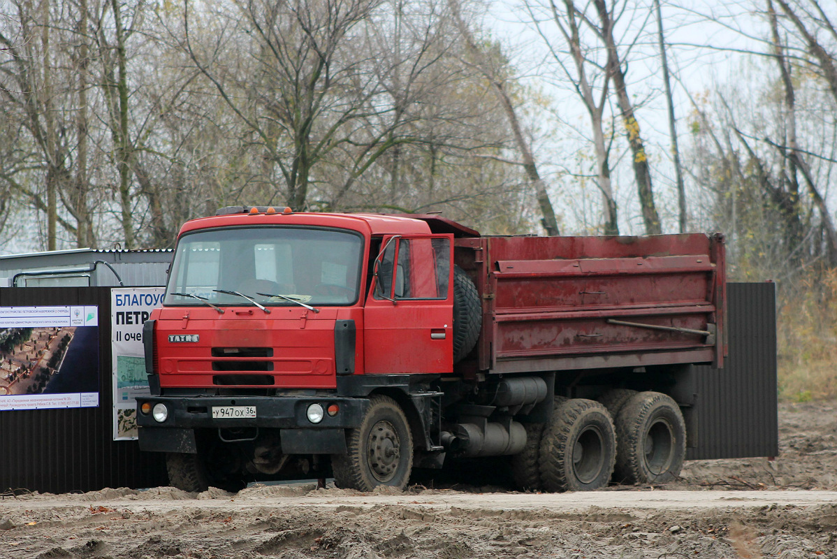 Воронежская область, № У 947 ОХ 36 — Tatra 815-2 S3