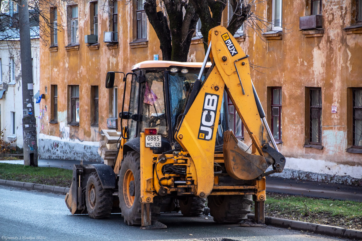 Башкортостан, № 0885 МС 02 — JCB 3CX