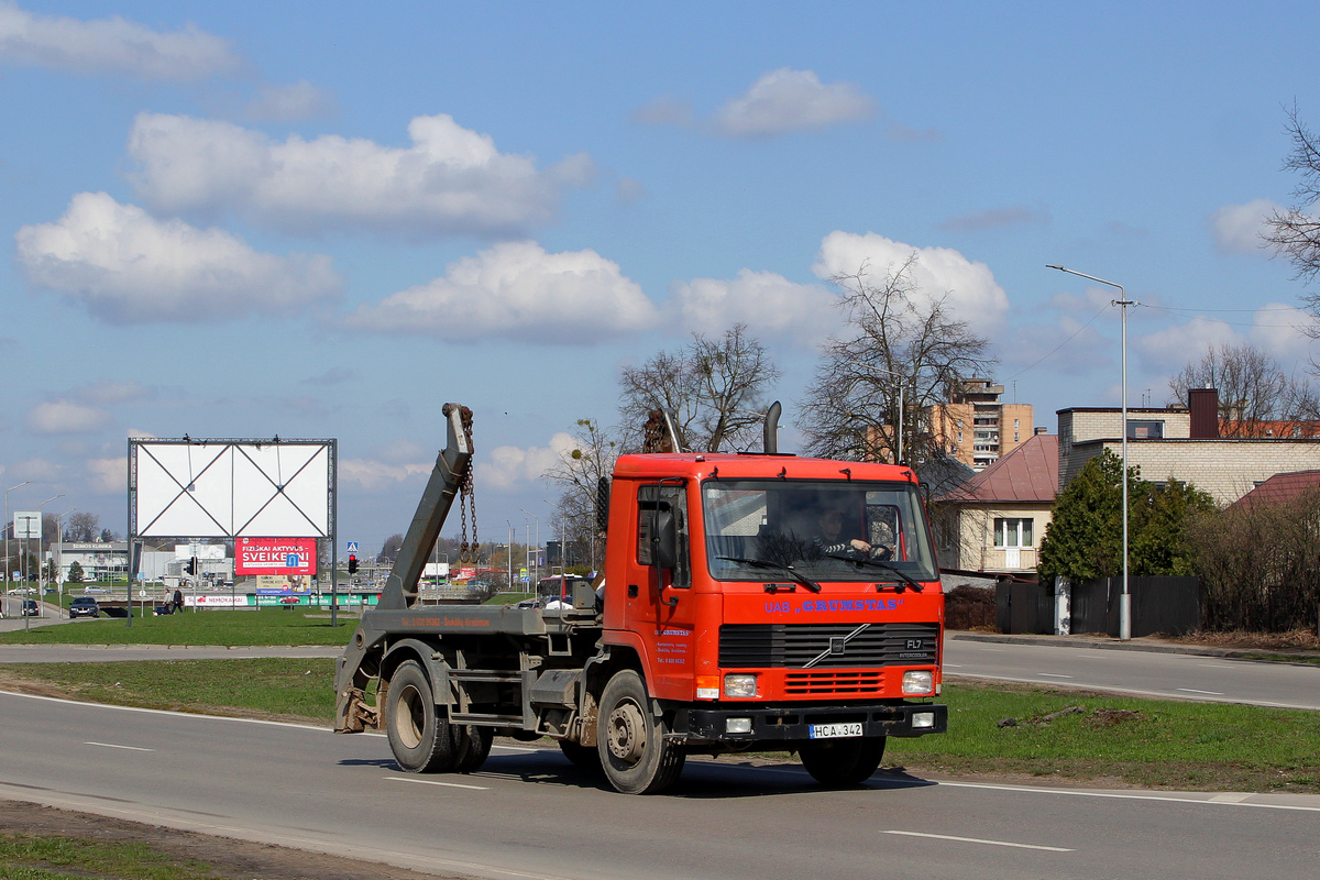 Литва, № HCA 342 — Volvo FL7