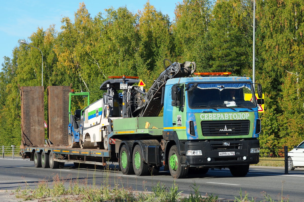 Ханты-Мансийский автоном.округ, № А 099 СА 186 — МАЗ-6430C9