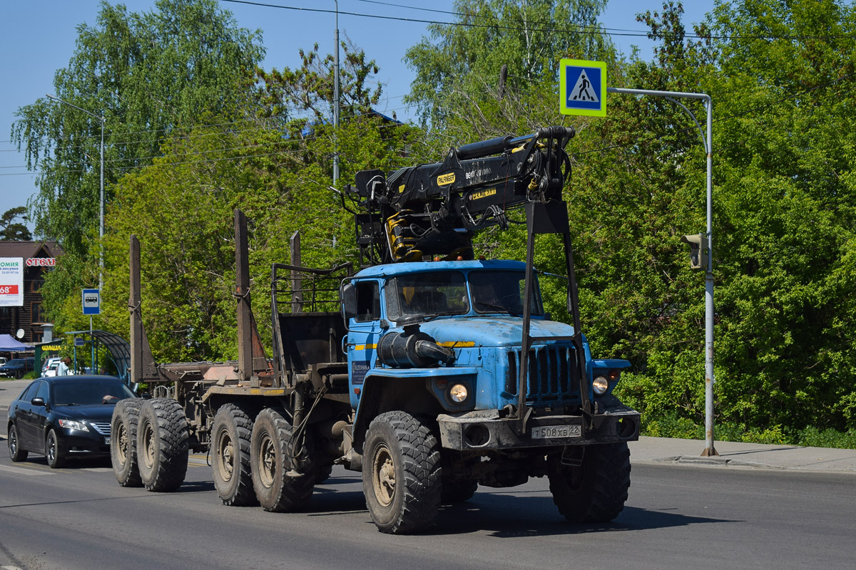 Алтайский край, № Т 508 ХВ 22 — Урал-4320-40