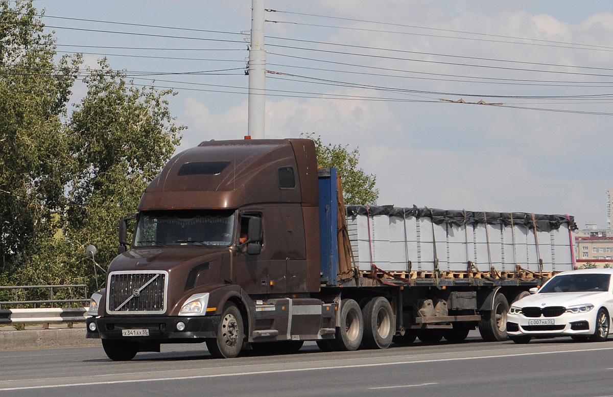 Омская область, № Х 341 АХ 55 — Volvo VNL670