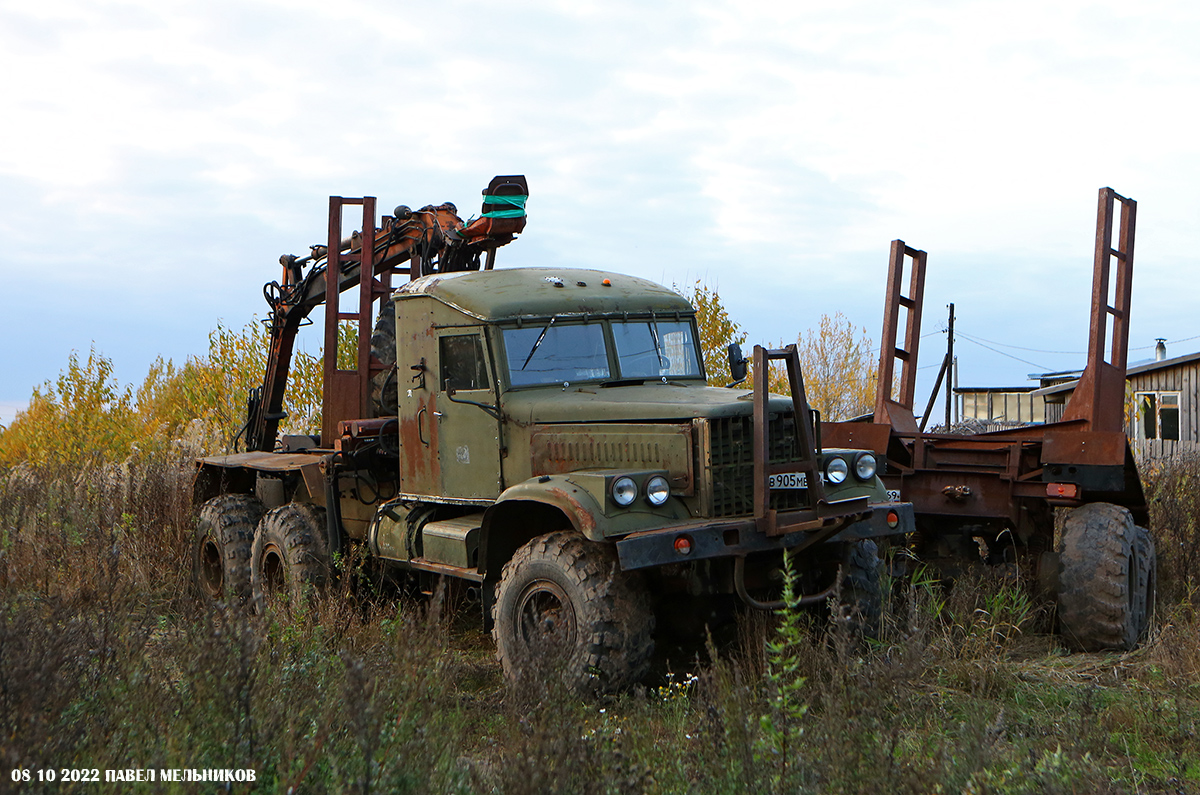 Тверская область, № В 905 МВ 69 — КрАЗ-255Б