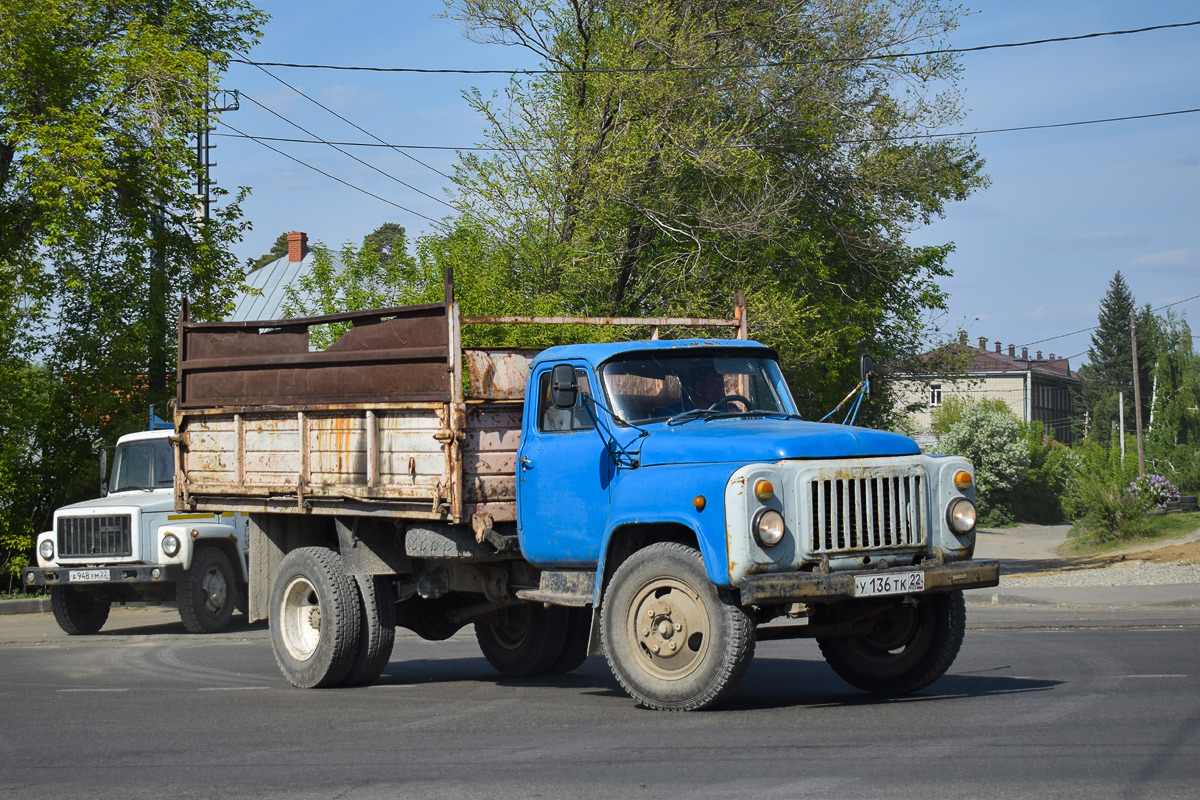 Алтайский край, № У 136 ТК 22 — ГАЗ-53-02