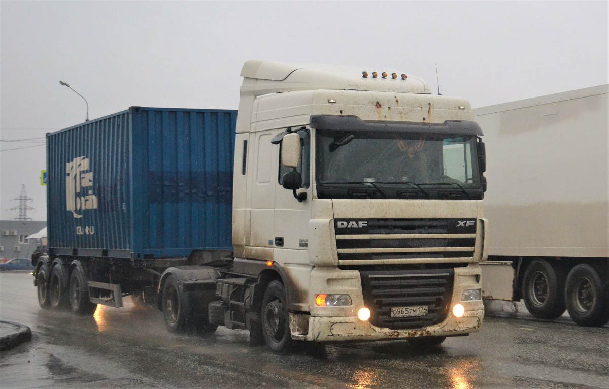 Удмуртия, № О 965 ТМ 174 — DAF XF105 FT