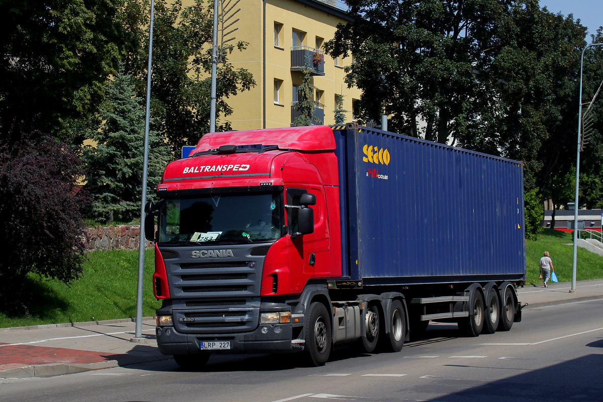 Литва, № LRP 227 — Scania ('2004) R480