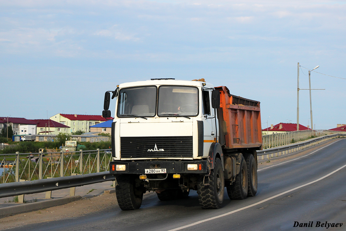 Ненецкий автономный округ, № А 280 АК 83 — МАЗ-651705