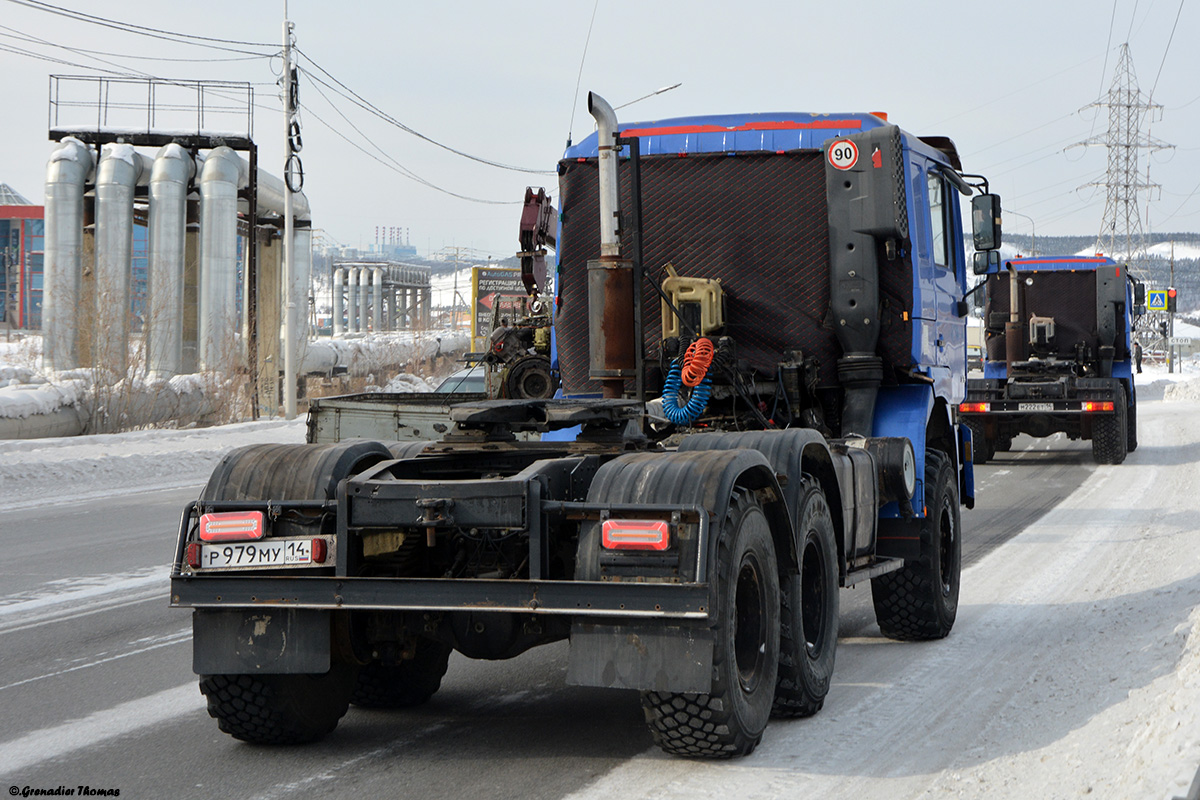 Саха (Якутия), № Р 979 МУ 14 — Shaanxi Shacman F2000 SX425x