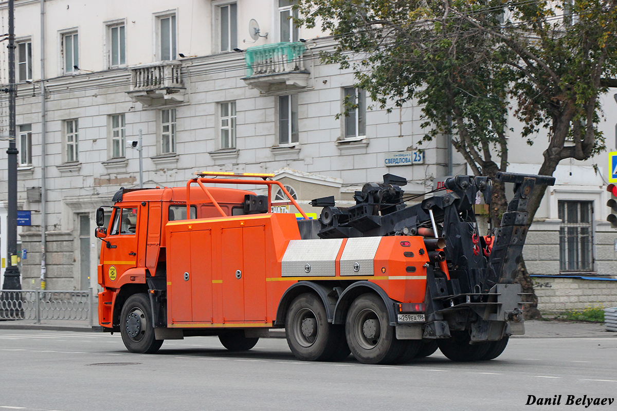 Свердловская область, № Н 259 ЕА 196 — КамАЗ-6520 (общая модель)