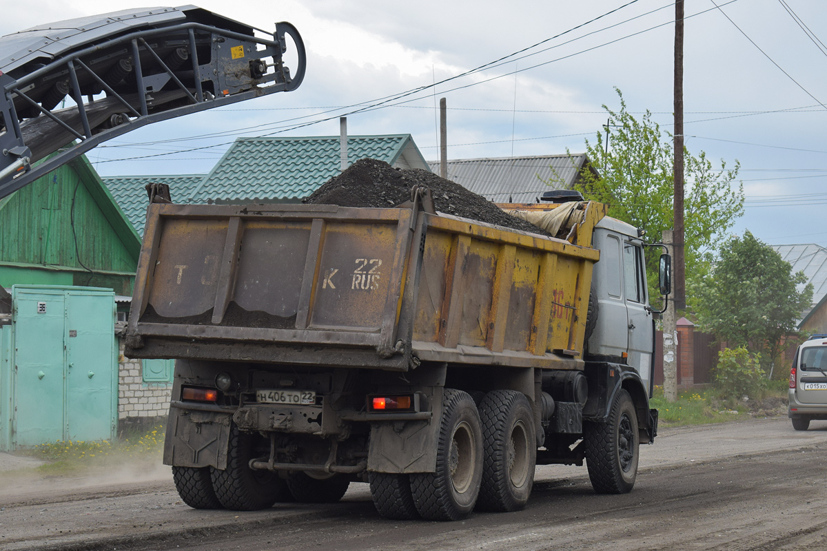 Алтайский край, № Н 406 ТО 22 — МАЗ-5516 [551600]