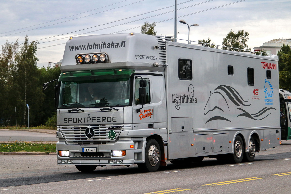 Финляндия, № IKV-375 — Mercedes-Benz Actros ('1997)