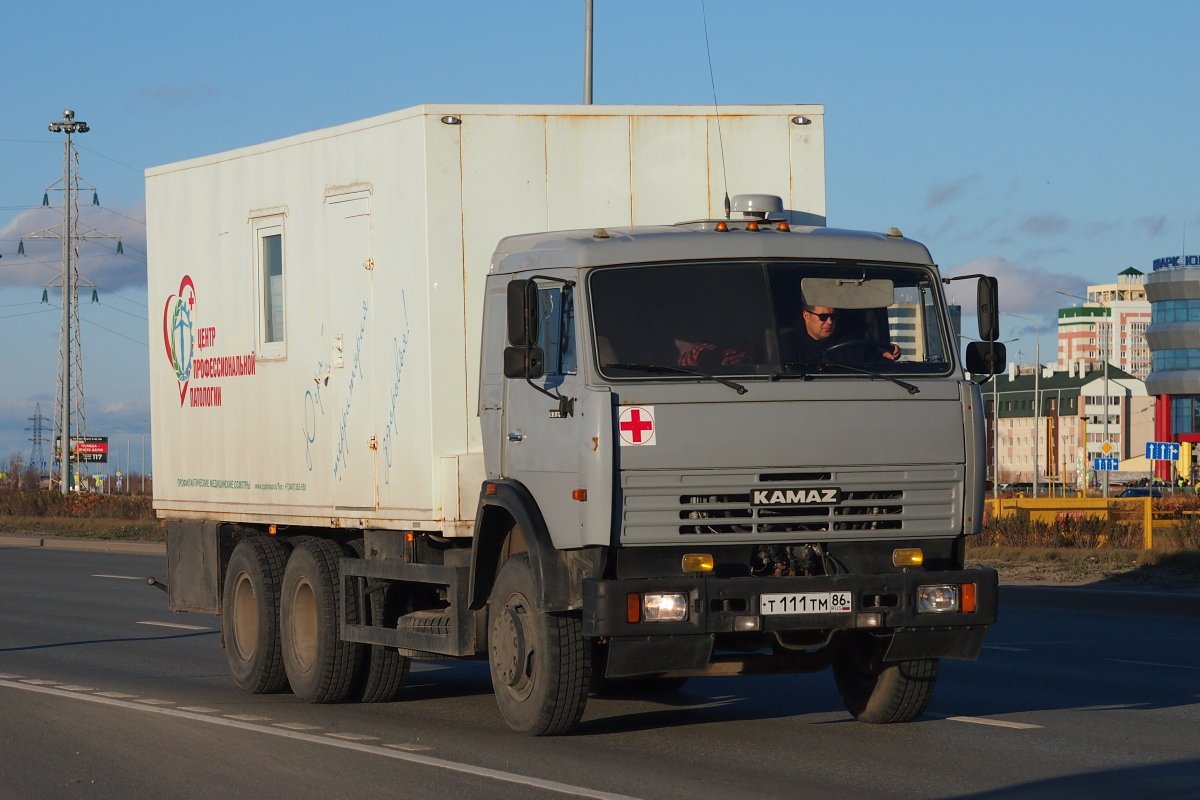 Ханты-Мансийский автоном.округ, № Т 111 ТМ 86 — КамАЗ-53215-15 [53215R]