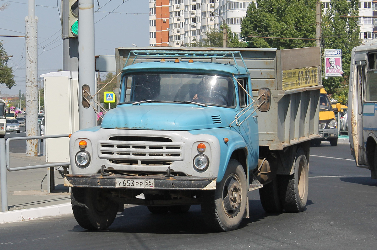 Оренбургская область, № У 653 РР 56 — ЗИЛ-495810