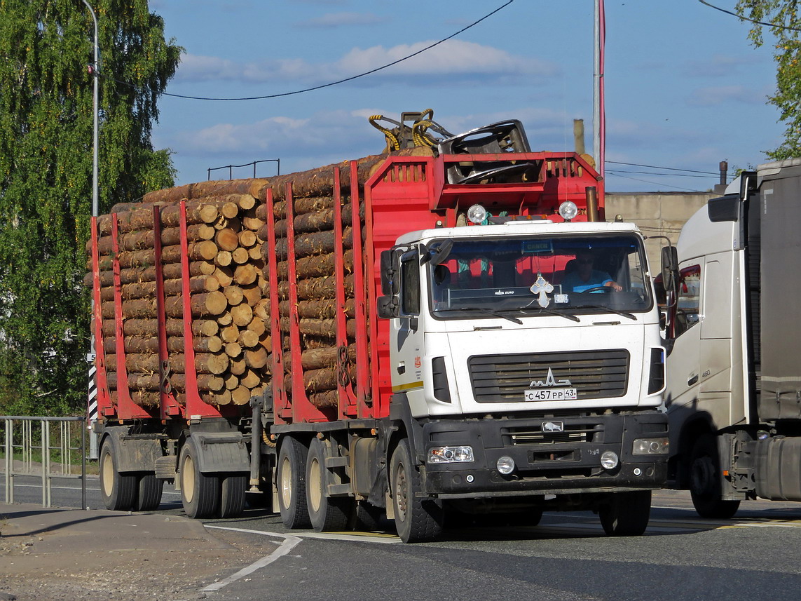 Кировская область, № С 457 РР 43 — МАЗ-6501B9