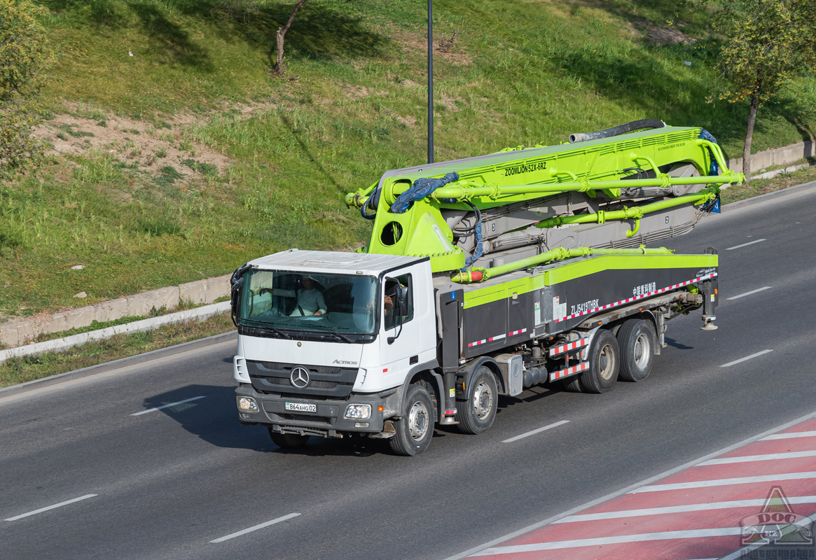 Алматы, № 864 AHG 02 — Mercedes-Benz Actros ('2003) 3341