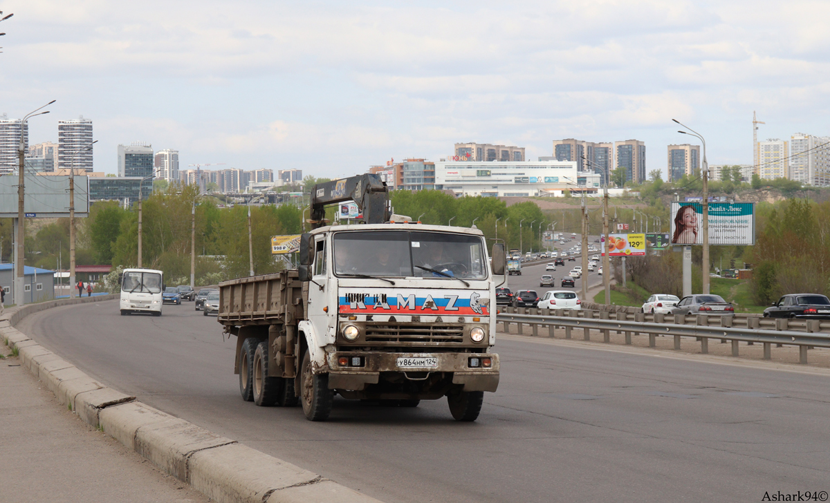 Красноярский край, № У 864 НМ 124 — КамАЗ-5320