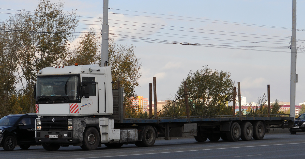 Омская область, № М 629 МТ 55 — Renault Magnum AE ('1990)