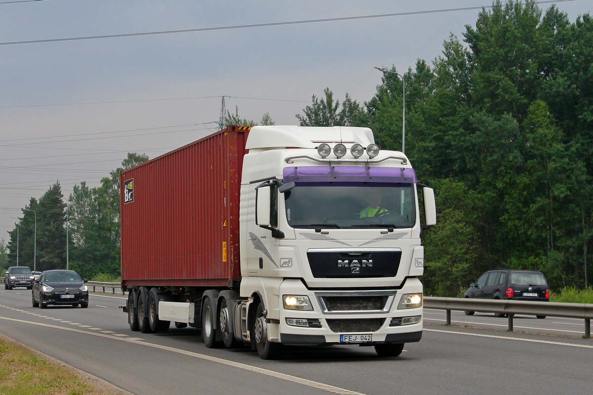 Литва, № FEJ 042 — MAN TGX ('2007) 26.440