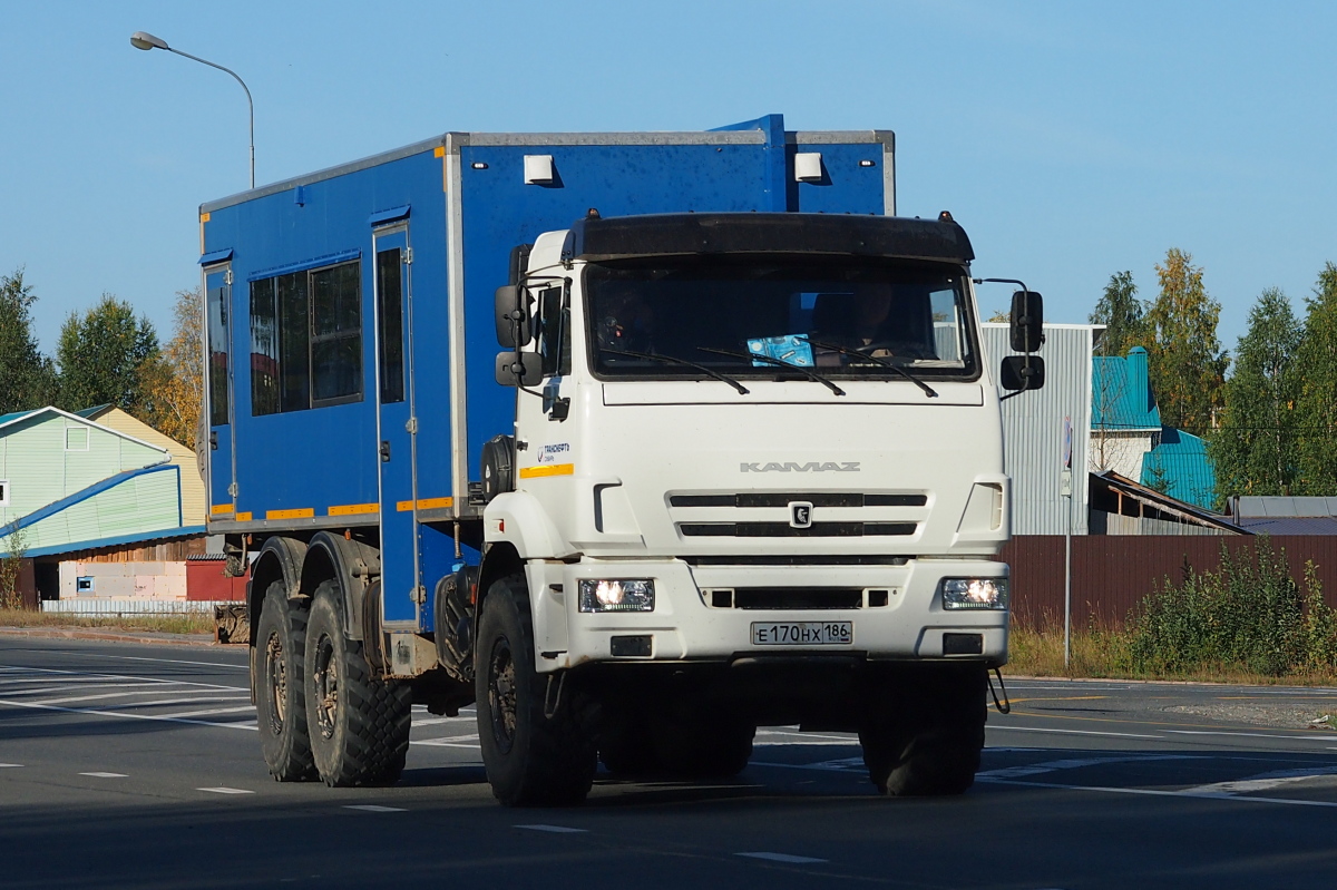 Тюменская область, № Е 170 НХ 186 — КамАЗ-43118-50