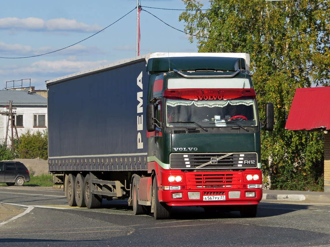 Ивановская область, № А 567 РХ 37 — Volvo ('1993) FH12.420