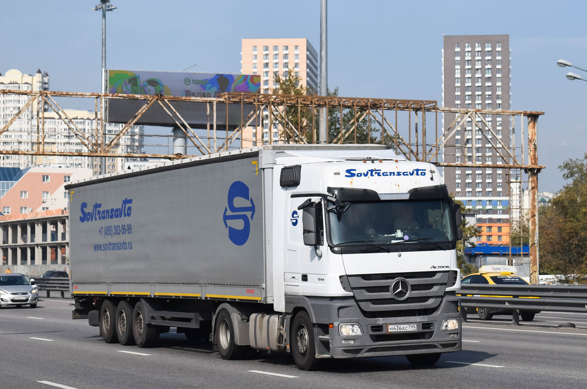 Смоленская область, № Н 436 АС 799 — Mercedes-Benz Actros ('2009) 1844