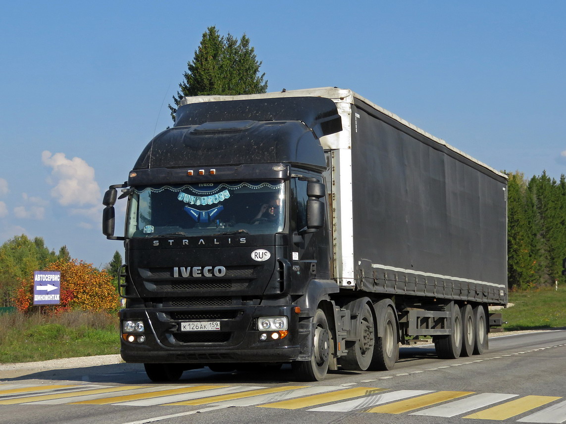 Пермский край, № К 126 АК 159 — IVECO Stralis ('2007) 420