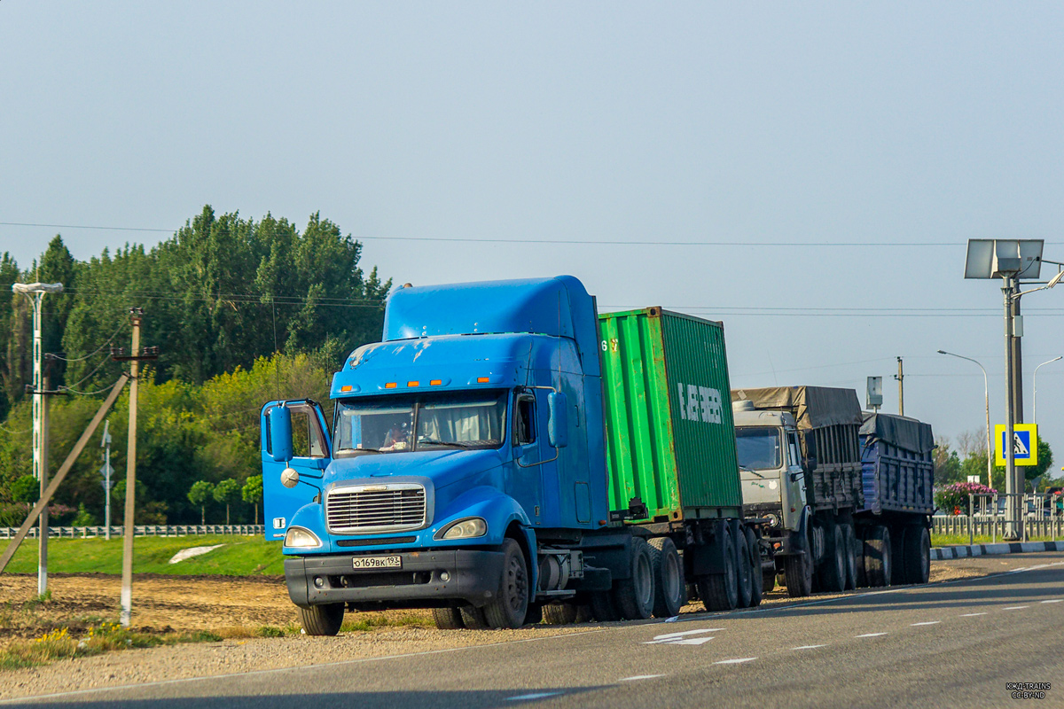 Краснодарский край, № О 169 ВК 193 — Freightliner Columbia