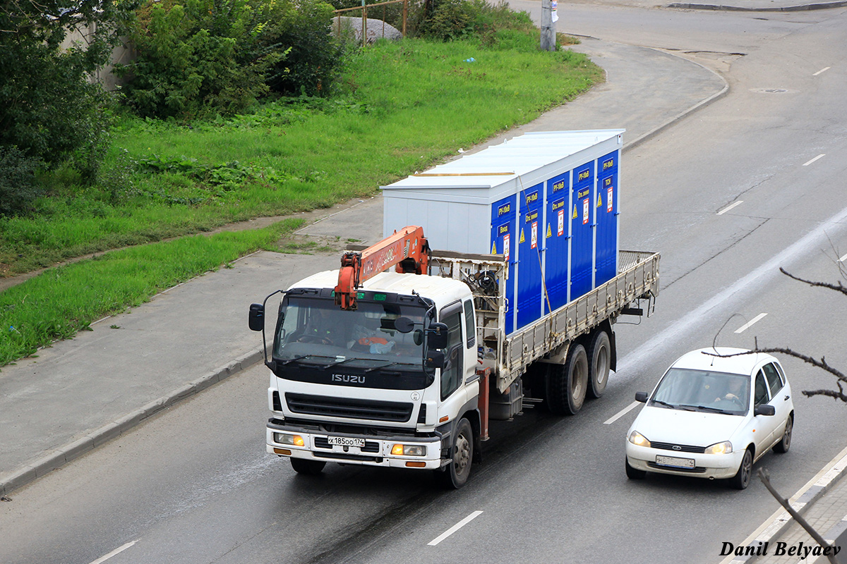 Челябинская область, № Х 185 ОО 174 — Isuzu Giga (общая модель)