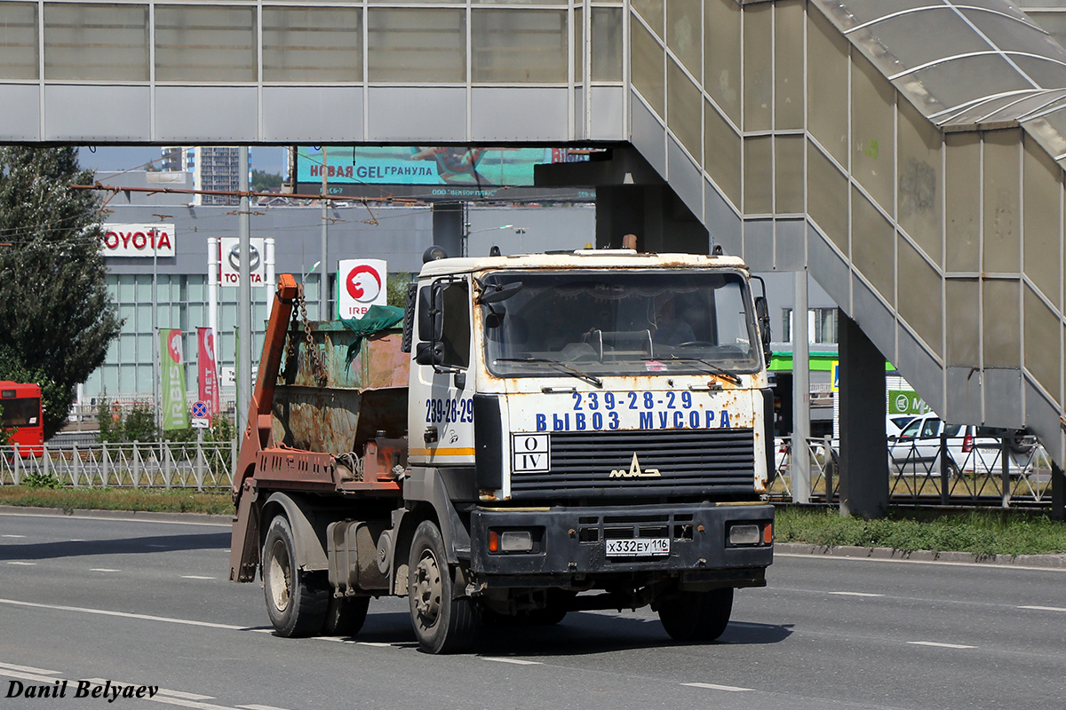 Татарстан, № Х 332 ЕУ 116 — МАЗ-5440A3