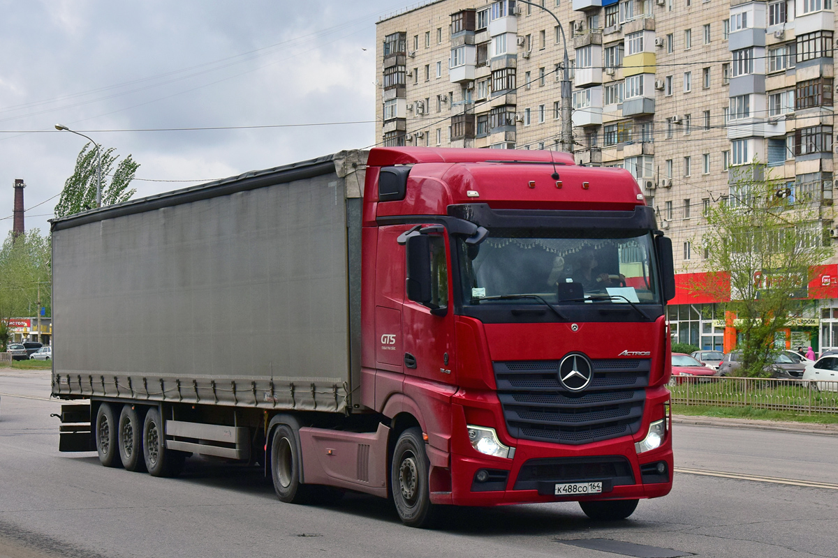 Саратовская область, № К 488 СО 164 — Mercedes-Benz Actros '18 1845 [Z9M]