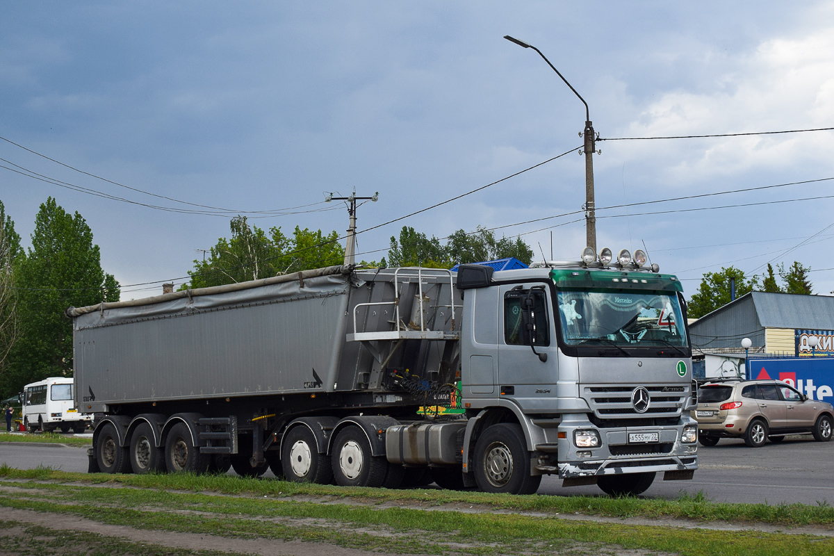 Алтайский край, № А 555 МУ 22 — Mercedes-Benz Actros ('2003)