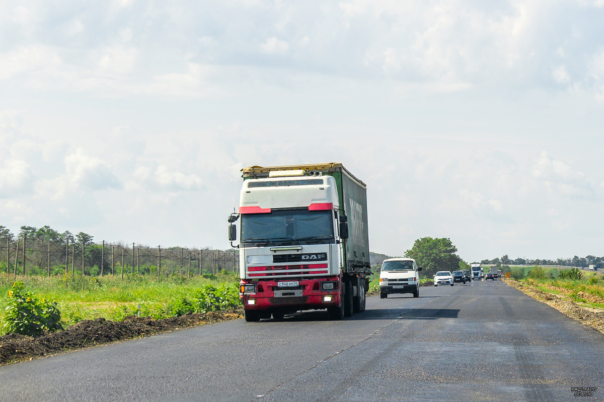 Волгоградская область, № С 946 ХМ 34 — DAF XF95 FT