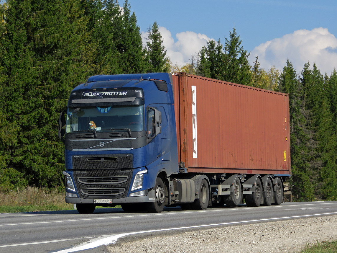 Ленинградская область, № В 058 ТА 147 — Volvo ('2012) FH.420