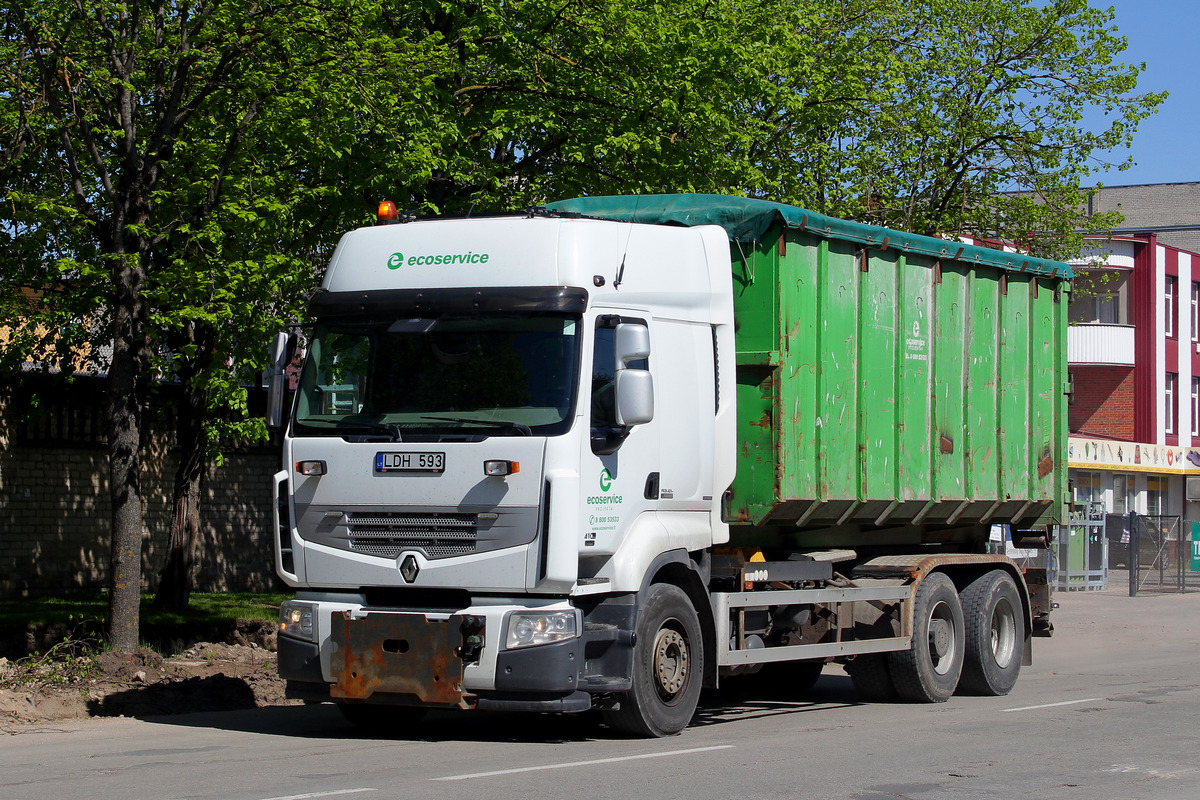 Литва, № LDH 593 — Renault Premium Lander