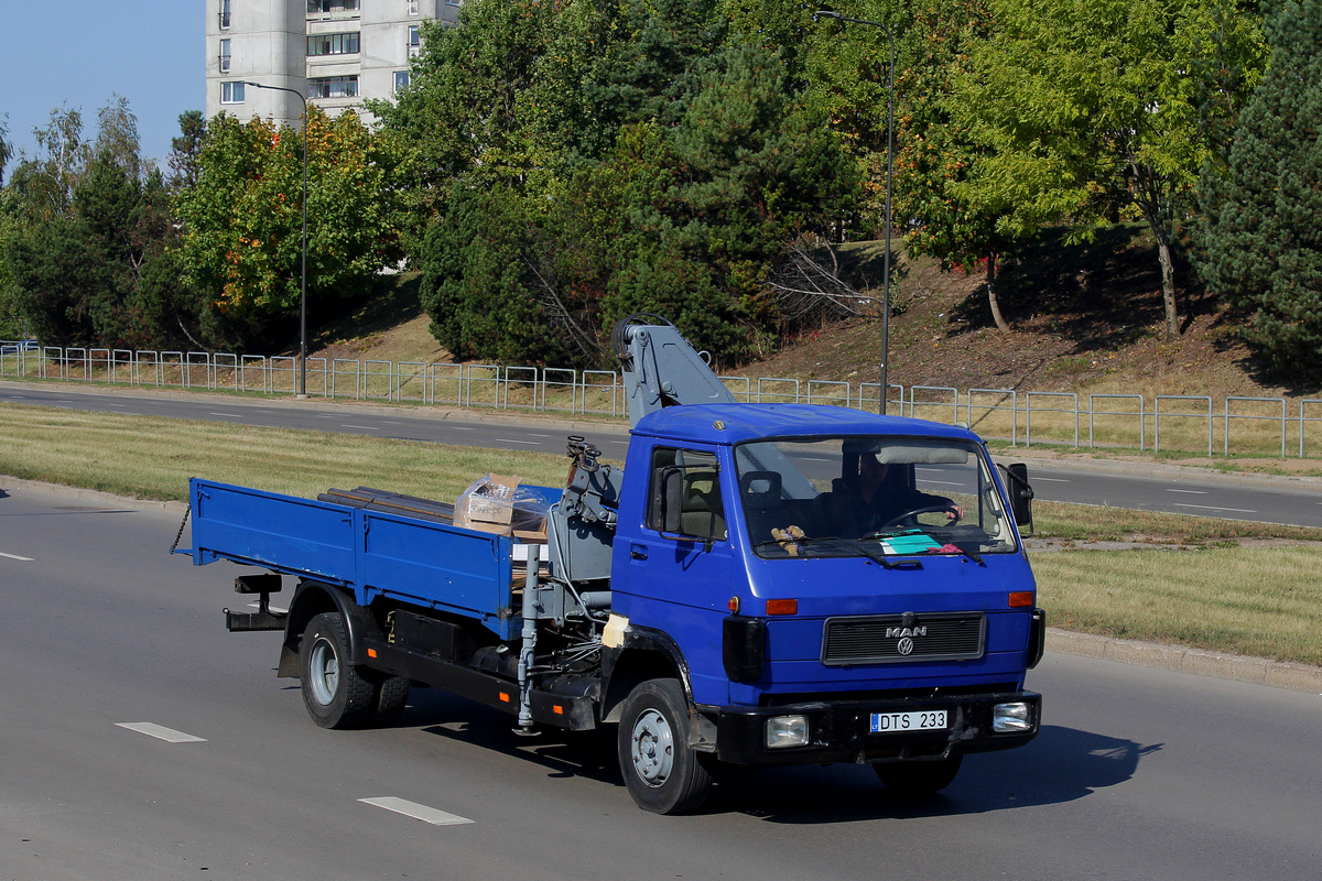 Литва, № DTS 233 — MAN Volkswagen G90