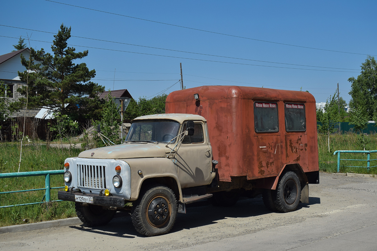 Алтайский край, № М 129 ВУ 22 — ГАЗ-52-01