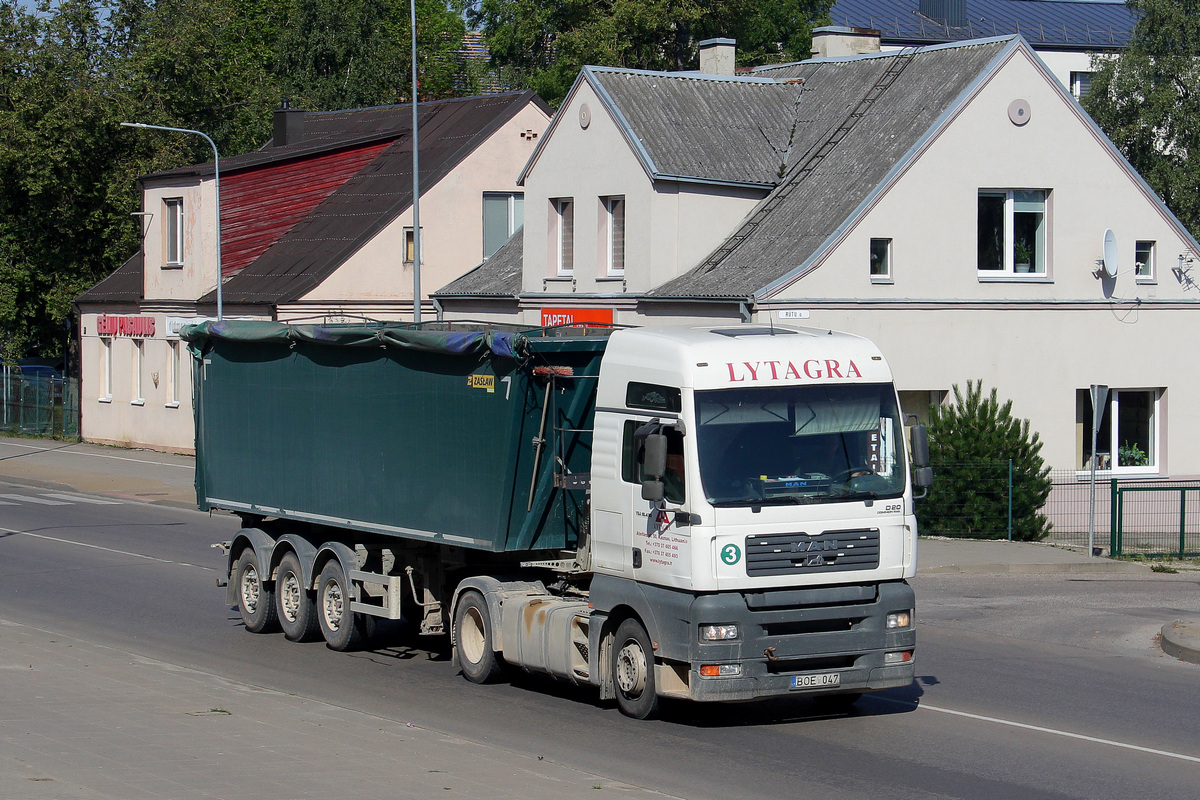 Литва, № BOE 047 — MAN TGA 18.430