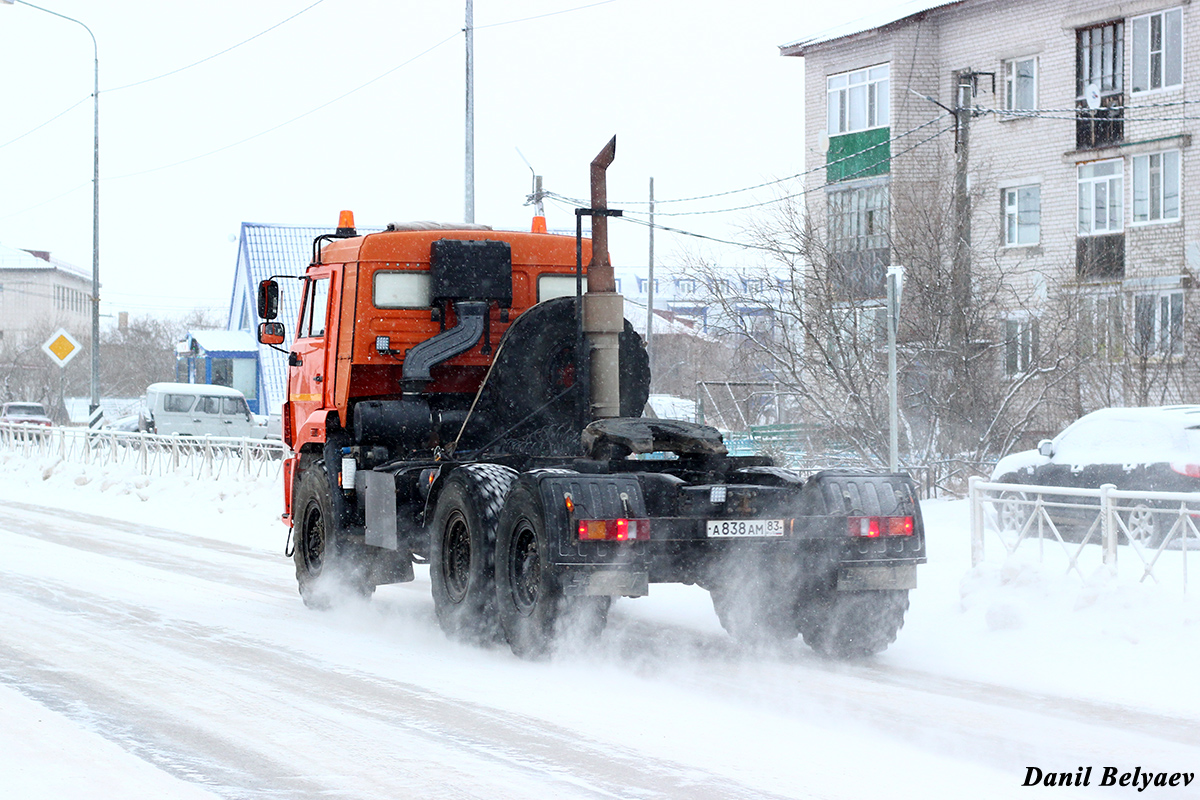 Ненецкий автономный округ, № А 838 АМ 83 — КамАЗ-43118-46