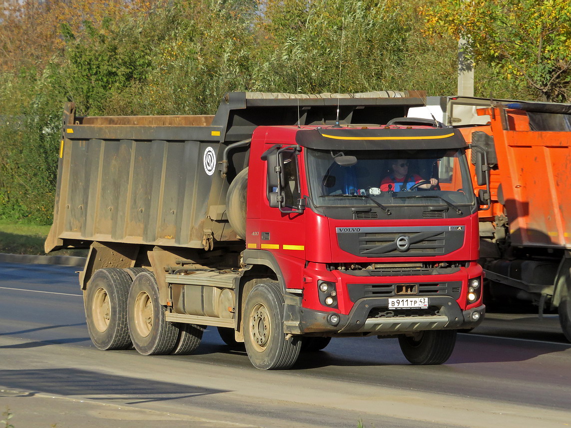 Кировская область, № В 911 ТР 43 — Volvo ('2010) FMX.400 [X9P]