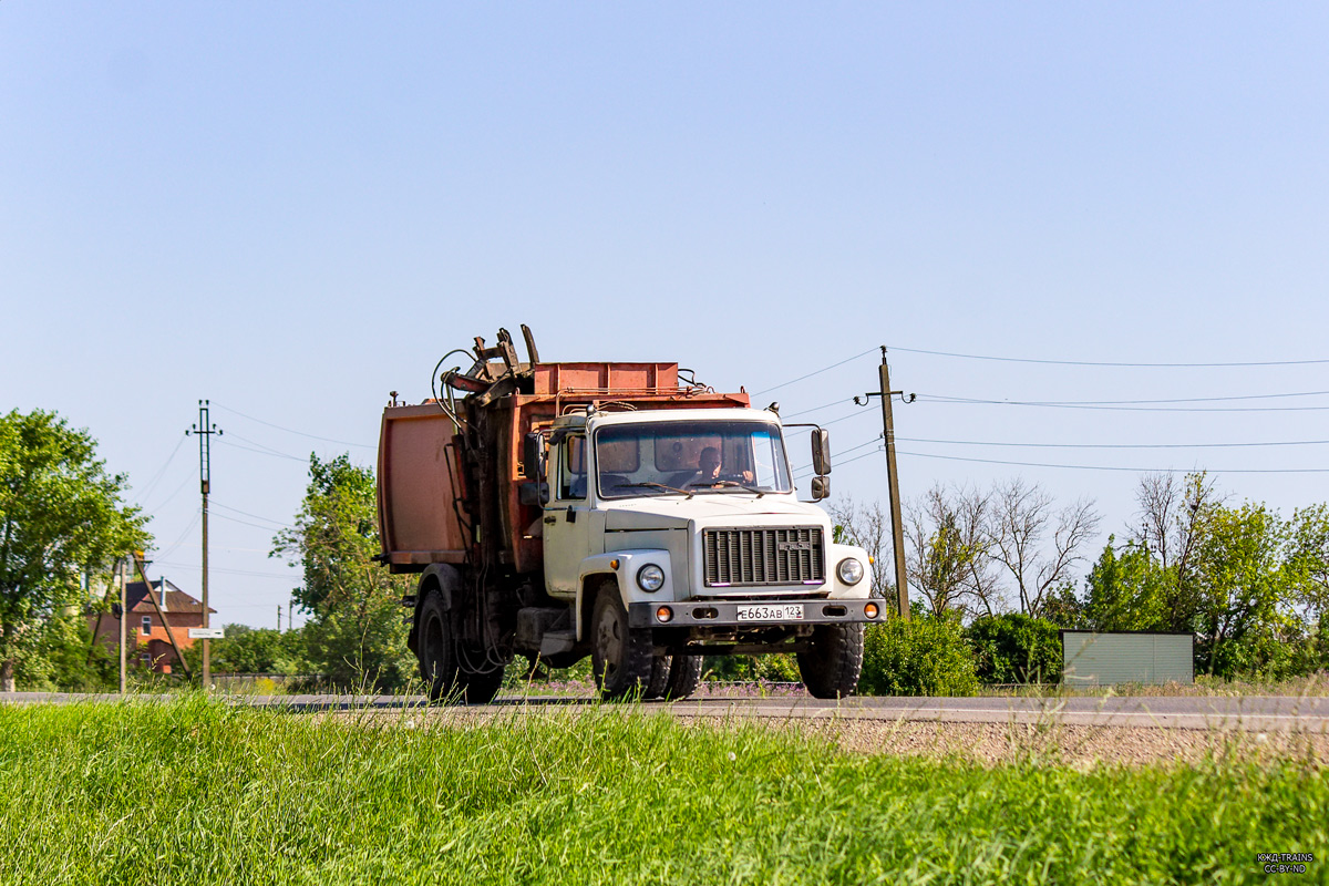 Краснодарский край, № Е 663 АВ 123 — ГАЗ-3309