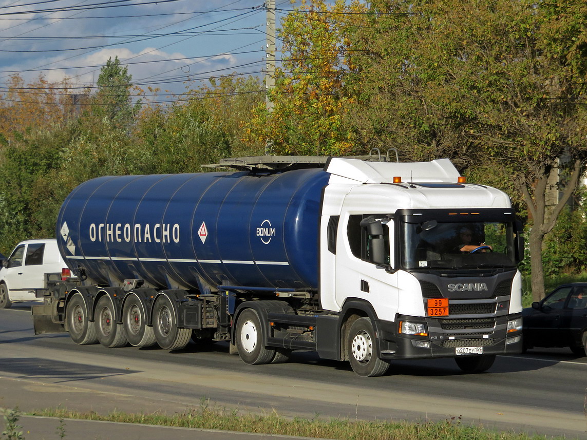 Кировская область, № О 207 ЕУ 159 — Scania ('2016) P380