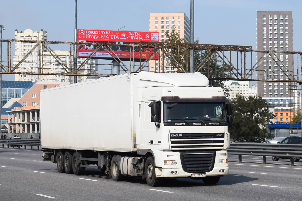 Брестская область, № АН 8222-1 — DAF XF105 FT