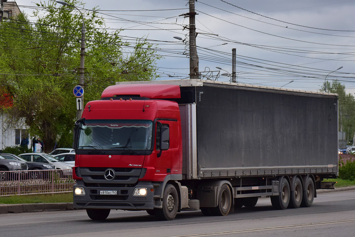 Ростовская область, № Х 810 ВС 761 — Mercedes-Benz Actros '09 1841 [Z9M]