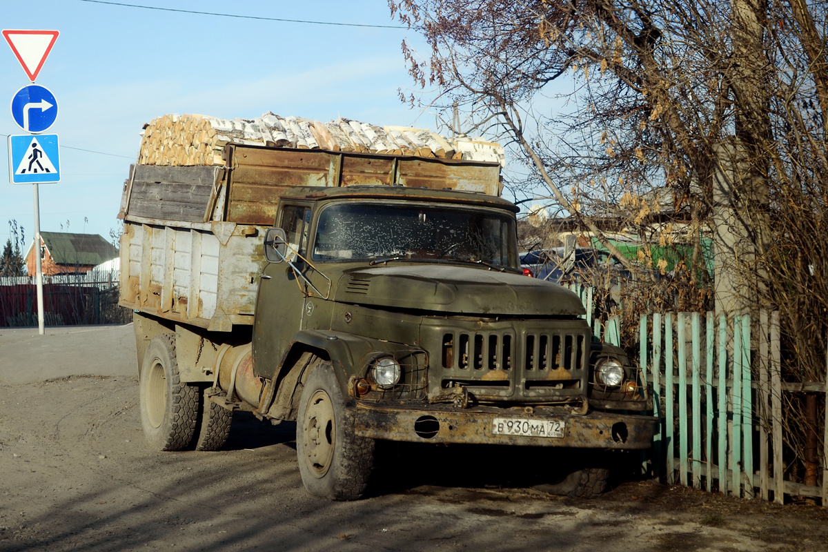 Тюменская область, № В 930 МА 72 — ЗИЛ-495810