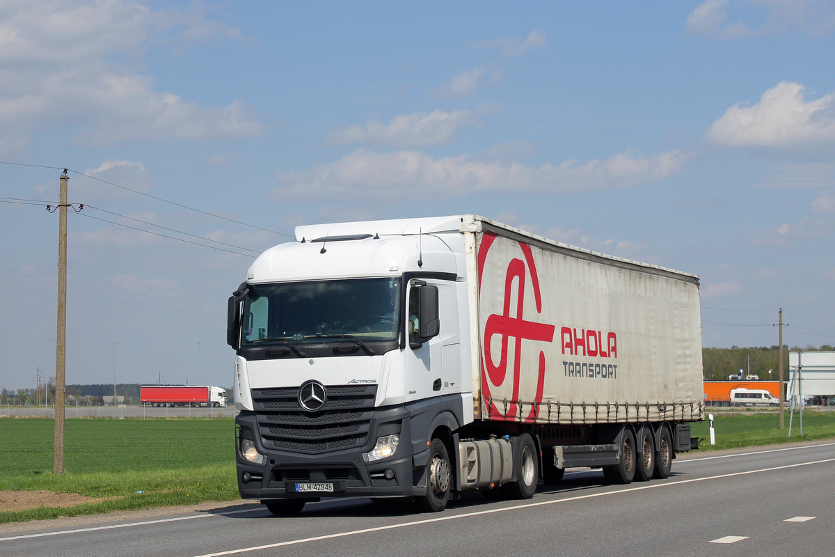 Польша, № BLM 42848 — Mercedes-Benz Actros ('2011)