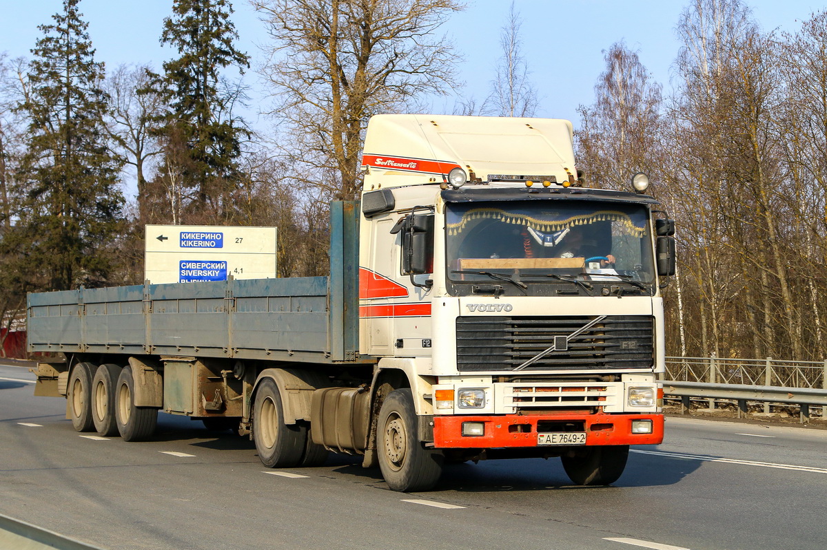 Витебская область, № АЕ 7649-2 — Volvo ('1987) F12