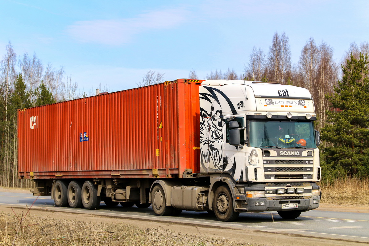 Санкт-Петербург, № О 932 РТ 178 — Scania ('1996) R114L