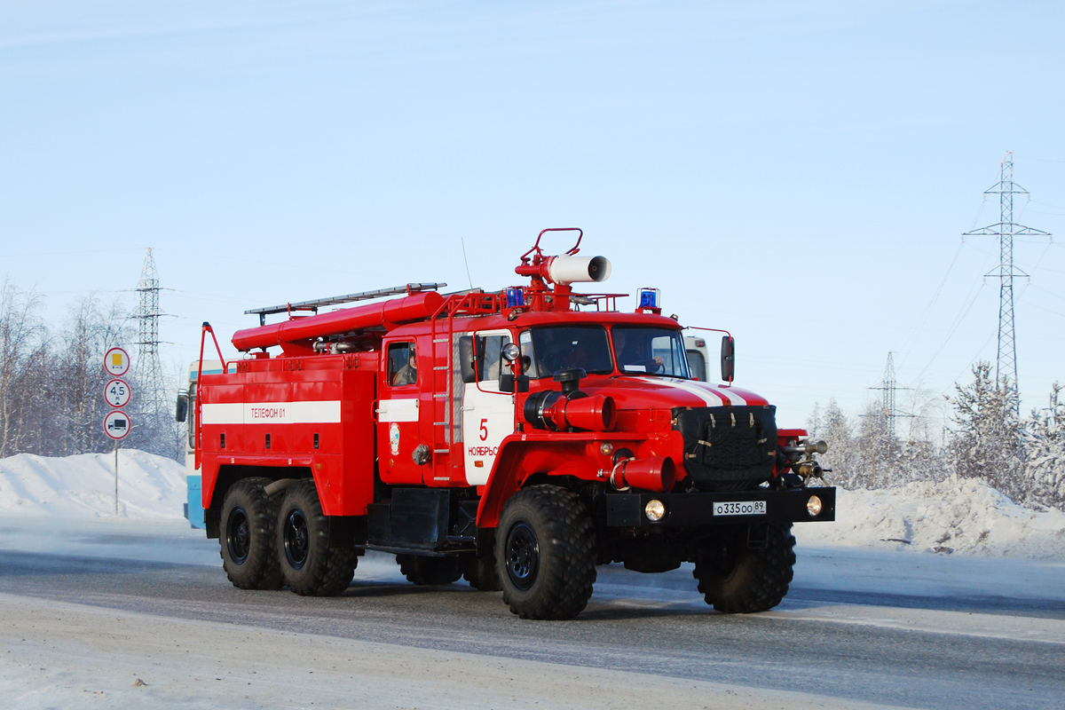 Ямало-Ненецкий автоном.округ, № О 335 ОО 89 — Урал-4320-40